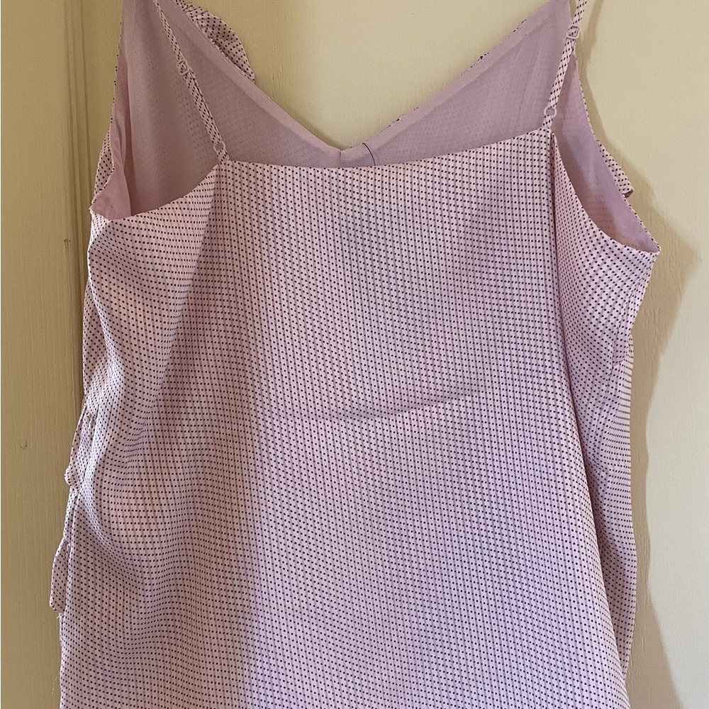 Express Pink Ruffled Blouse - Picture 2 of 5